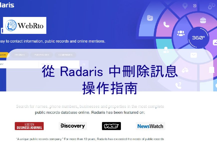 從 Radaris 中刪除訊息： 2026 年操作指南