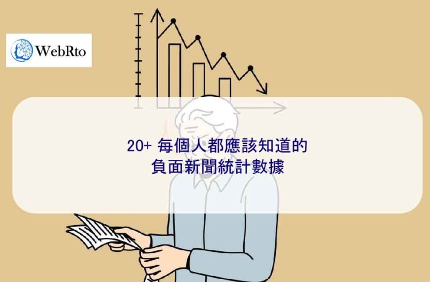 20+ 每個人都應該知道的負面新聞統計數據