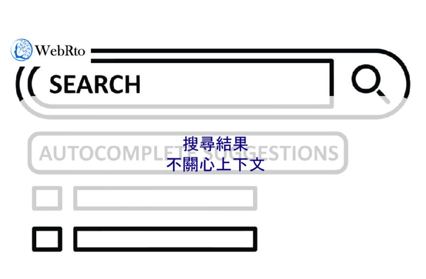 搜尋結果不關心上下文