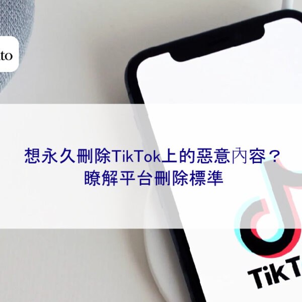想永久刪除TikTok上的惡意內容？瞭解平台刪除標準