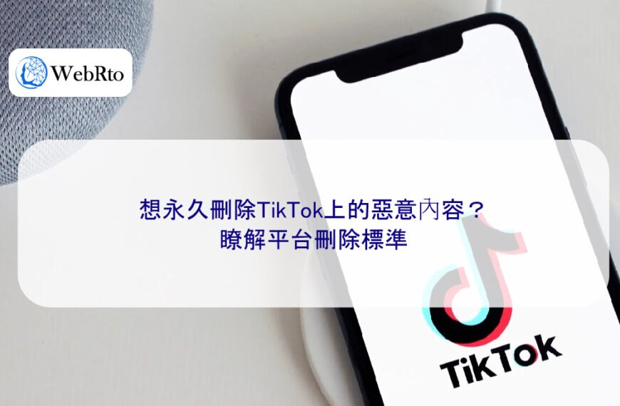 想永久刪除TikTok上的惡意內容？瞭解平台刪除標準